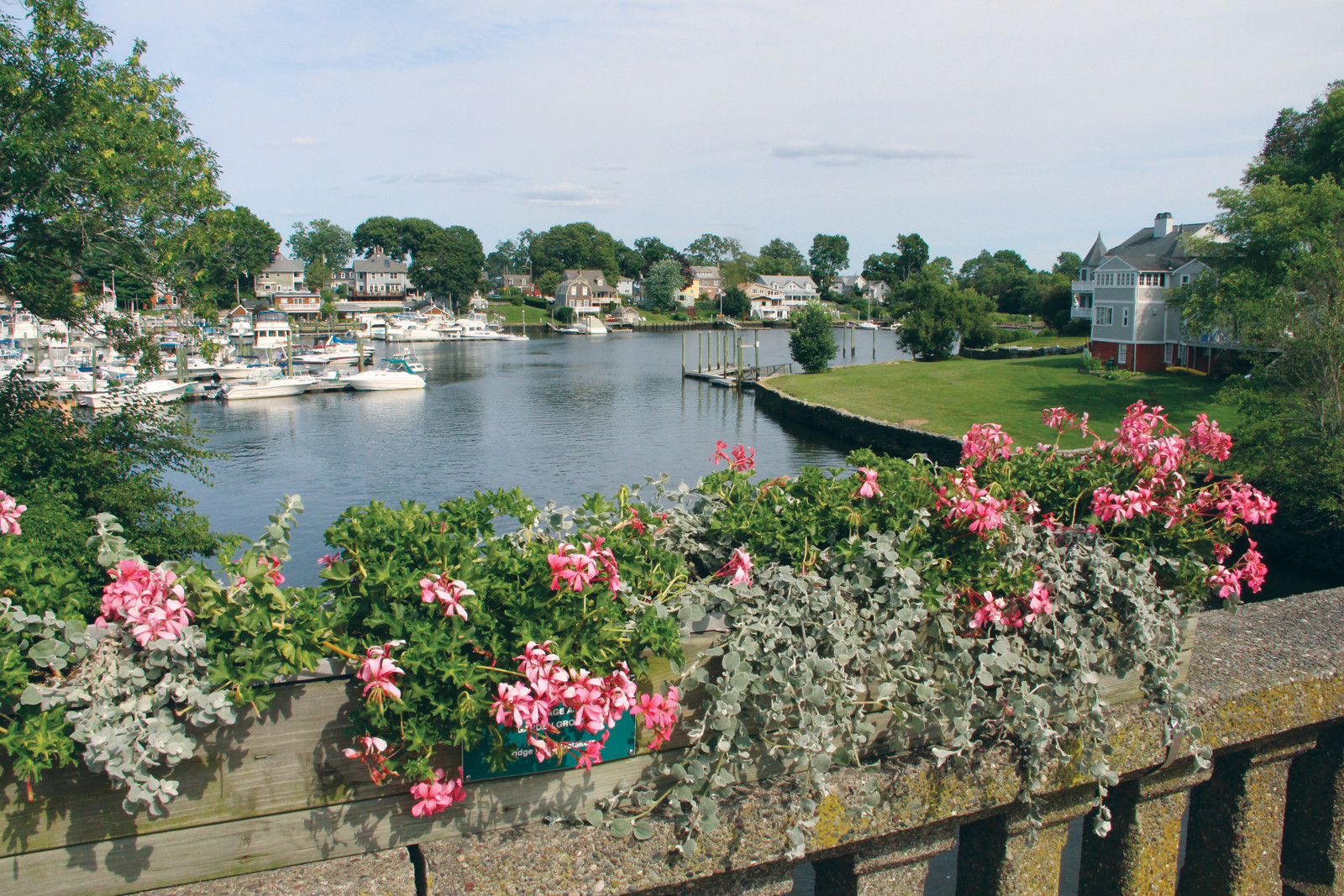 LINKING TWO MUNICIPALITIES: It’s Pawtuxet no matter what side of the bridge you’re standing on.