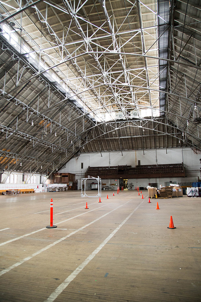 Inside the West Side's Cranston Street Armory